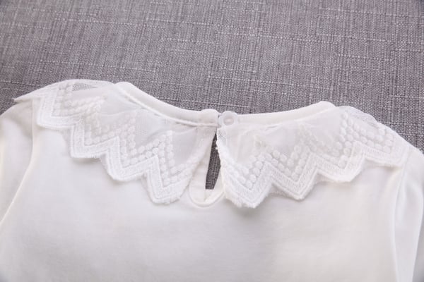 Детски тениски за момичета два модела бял цвят