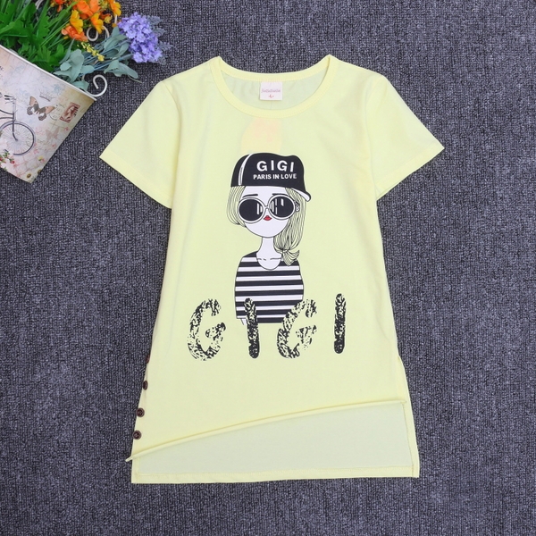 Детска тениска за момичета 5 цвята 