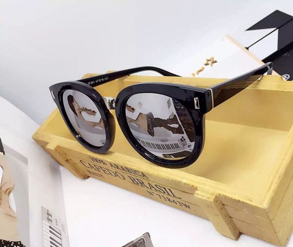 Детски слънчеви очила за момичета - сини, черни, светли огледални стъкла 