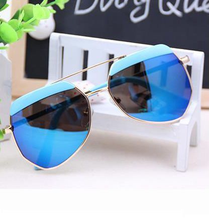 Детски слънчеви очила за момченца и момиченца - 5 модела в син, оранжев, черен цвят - огледални за плаж