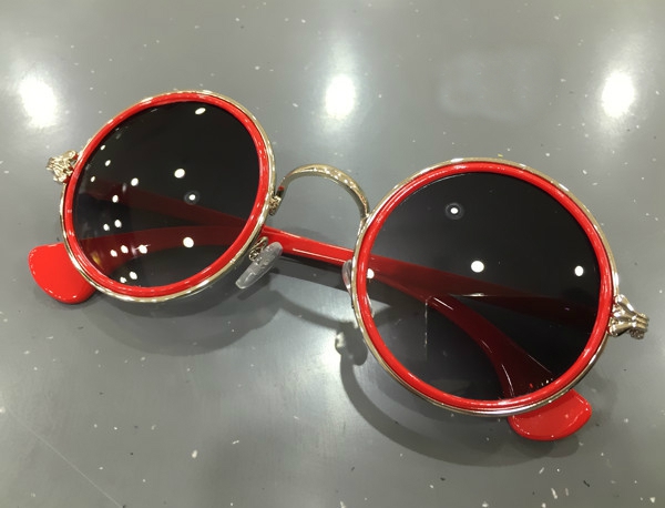 Детски слънчеви очила за малчугани - момчета и момичета до 5 години - жълта, лилава, червена рамка