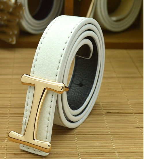 Детски колани за момчета и момичета от изкуствена кожа - кафяви, червени, зелени, сини 