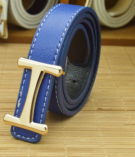 Детски колани за момчета и момичета от изкуствена кожа - кафяви, червени, зелени, сини 