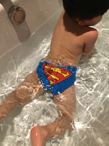 Детски модели бански за момчета със супергерои