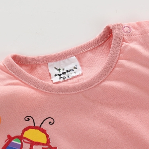 Детски цветни тениски за момичета