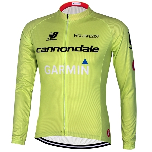 Ανδρικά αθλητικά ποδηλάτων GARMIN με μακρύ μανίκι πράσινο χρώμα