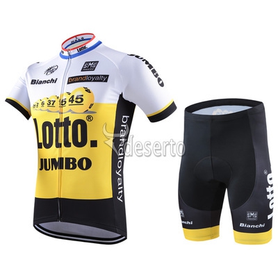 Мъжки спортен комплект за колоездене с къс ръкав в различни цветови комбинации - 3 модела