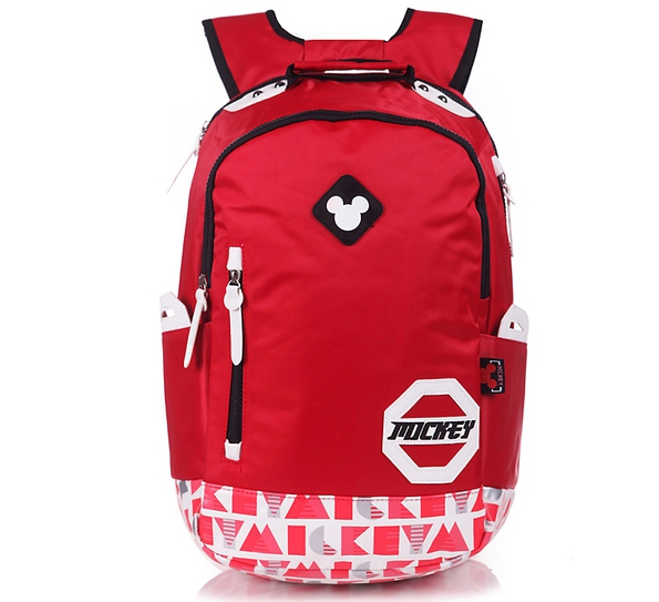 Детска ученическа раница за момчета и момичета в червен, черен и син цвят