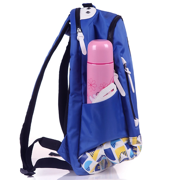 Детска ученическа раница за момчета и момичета в червен, черен и син цвят