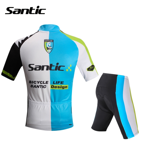 Σπορ σετ ποδηλασίας  SANTIC με κοντό μανίκι