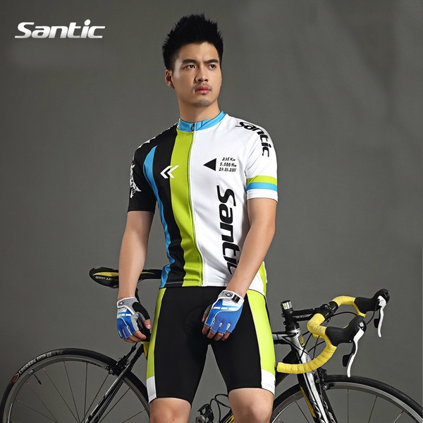 Σπορ σετ ποδηλασίας  SANTIC με κοντό μανίκι