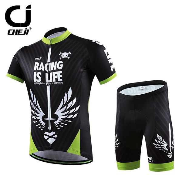 Ανδρικά αθλητικά ενδύματα για ποδηλασία με κοντά μανίκια - 4 μοντέλα