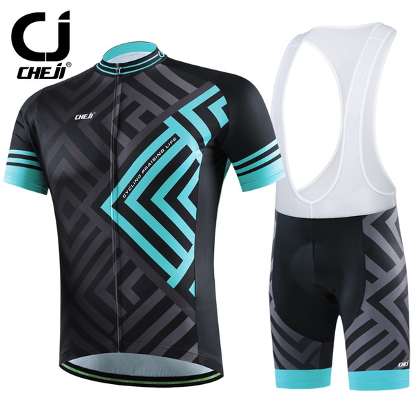 Αθλητικά ανδρικά κοντομάνικα σετ ποδηλασίας  - 7 διαφορετικά μοντέλα