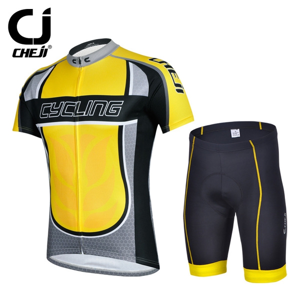 Ανδρικά σετ  ποδηλασίας  σε  κίτρινο, πράσινο και κόκκινο 5 μοντέλα