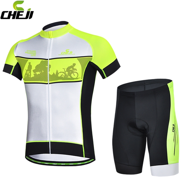 Мъжки спортни екипи за колоездачи с къси ръкави - 4 модела