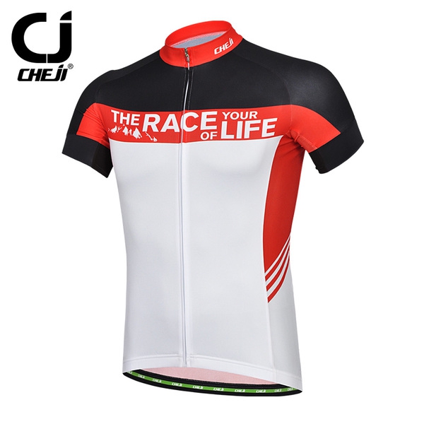 Мъжки спортни екипи за колоездачи с къси ръкави - 4 модела