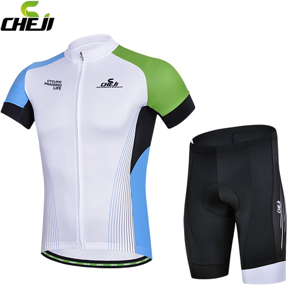Мъжки спортни екипи за колоездачи с къси ръкави - 4 модела