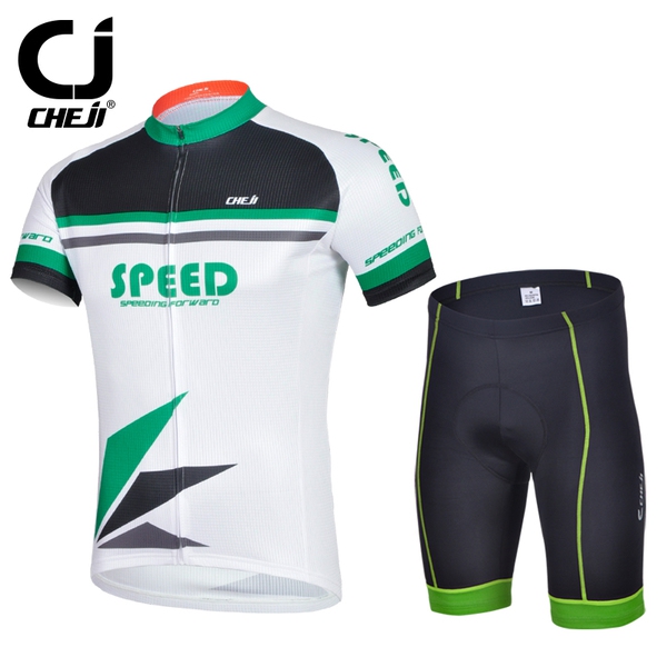 Αντρικά σετ  ποδιλασίας ς με κοντά μανίκια σε συνδυασμούς του κόκκινου, λευκό, μαύρο και πράσινο - 5 μοντέλα