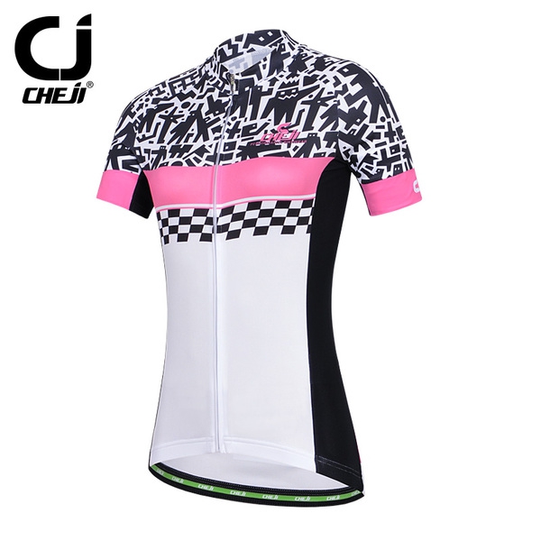 Дамски спортни екипи за колоездене с къс ръкав - 7 различни модела