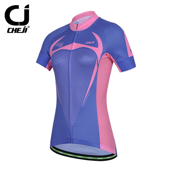 Дамски спортни екипи за колоездене с къс ръкав - 7 различни модела