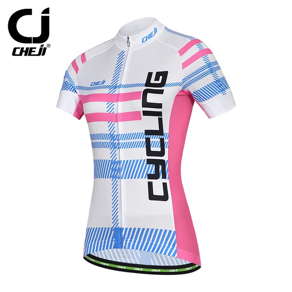 Дамски спортни екипи за колоездене с къс ръкав - 7 различни модела