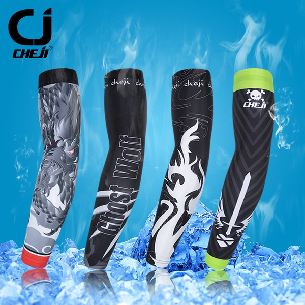 Дишащи и слънцезащитни ленти за ръка подходящи за колоездачи - 4 модела