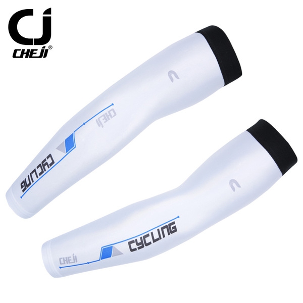 Μανικια ποδηλασιας  μαύρο, άσπρο, κόκκινο, πορτοκαλί, πράσινο και μπλε χρώμα