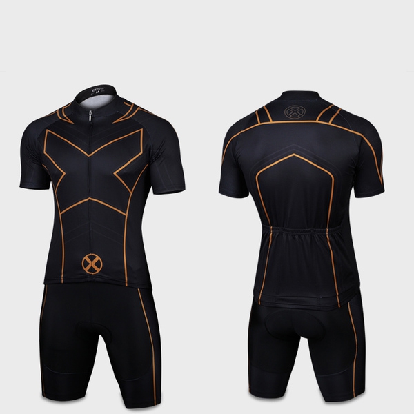 Мъжки спортни екипи за колоездене с къс ръкав - Флаш,Спайдърмен,Супермен, и Зеления Фенер