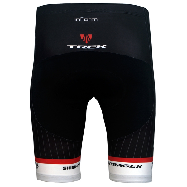 Ανδρικό αθλητικό σετ ποδηλασίας σε μαύρο και άσπρο Trek - κοντά μανίκια και σορτς