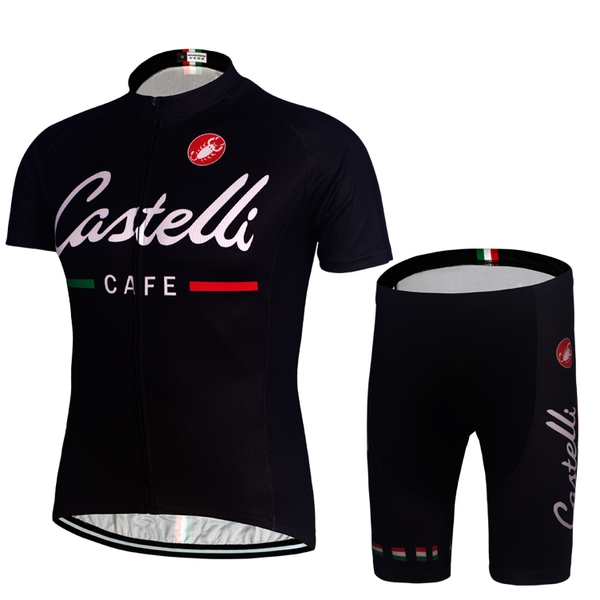 Αθλητικά εργαλεία σύγκρουσης ανδρών σε μαύρο χρώμα - Castelli Cafe