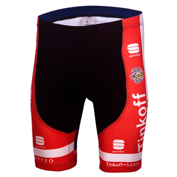 Ανδρικό σπορ σετ ποδηλασίας με κοντό μανίκι - Tinkoff Saxo