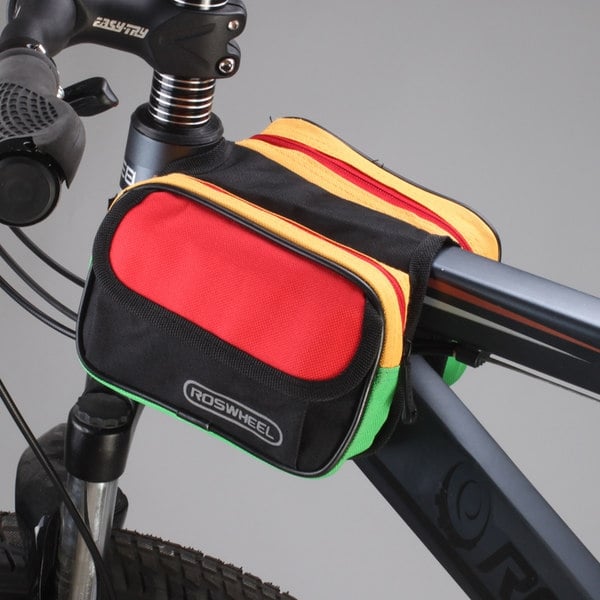 Τσάντες ποδηλιλασίας  2 μοντέλα - κόκκινο, μαύρο, μπλε και κίτρινο