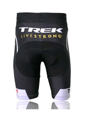 Мъжки спортни екипи за колоездене в черно и бяло -TRECK