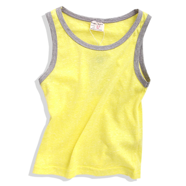 Детски тънки памучни потници  за момчета в пет цвята.