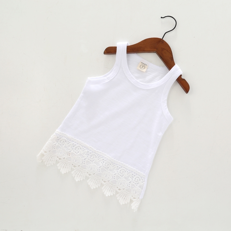 Детски потничета за момичета в четири свежи цвята.