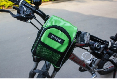 Чантички подходяща за прикрепване към велосипед - черна, червена, зелена, синя