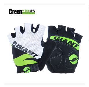 Ръкавици за колоездене подходящи за мъже и жени в зелен,червен и син цвят Giant - 3 модела