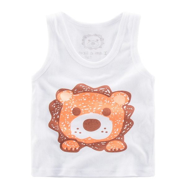 Детски памучни потници с различни апликации.