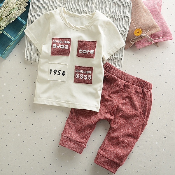 Детски памучен комплект за момичета и момчета