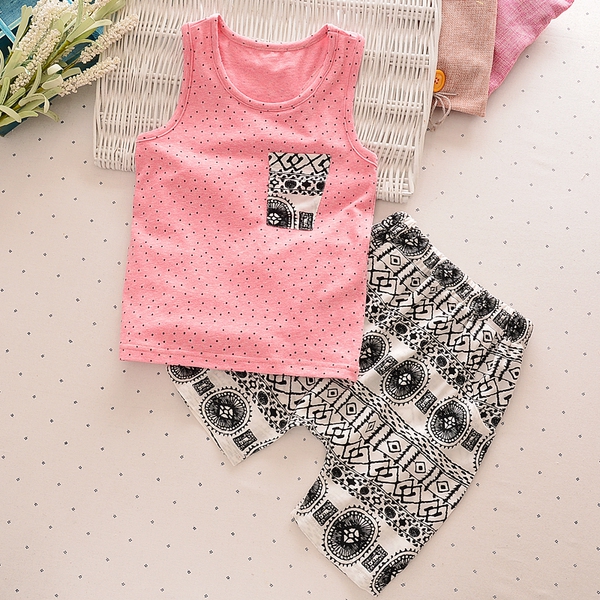 Детски памучен комплект за момичета и момчета