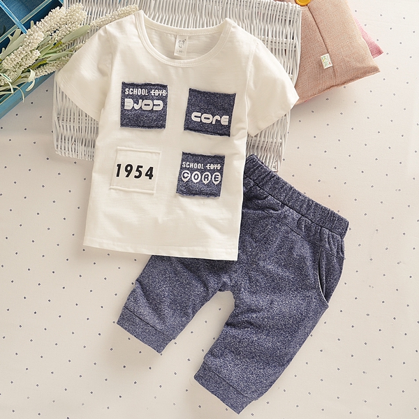 Детски памучен комплект за момичета и момчета