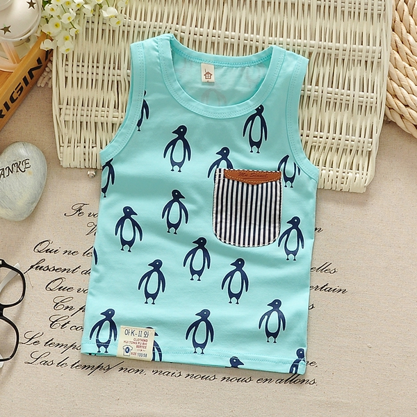 Детски памучни анимирани потници подходящи за момчета - за лятото - жълти, зелени, Барт Симпсън 