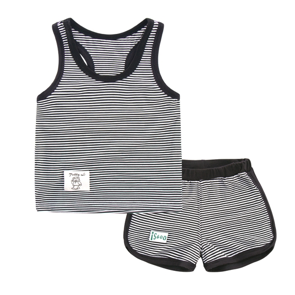 Детски раирани комплекти за момчета-4 модела.