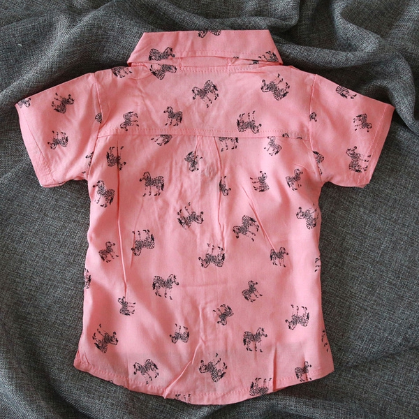 Παιδικά πουκάμισα για αγόρια - βαμβάκι, μονόχρωμο, με λωρίδες, πολύχρωμα και ζωντανά μοντέλα μικρού μήκους