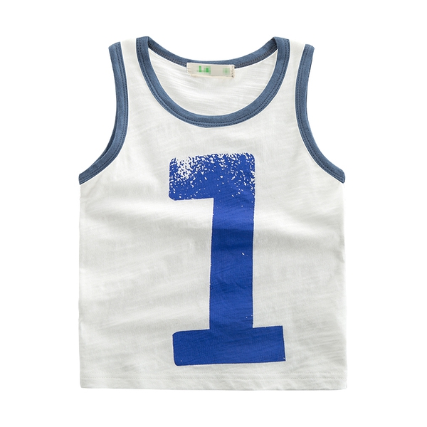 Детски памучни потници за момчета в пет топли цвята.