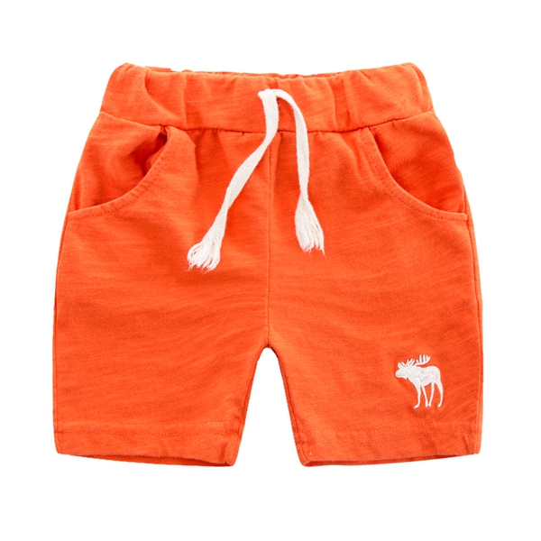 Памучни детски шорти за момчета в шест цвята.