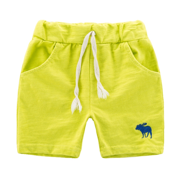 Памучни детски шорти за момчета в шест цвята.