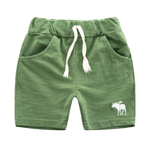 Памучни детски шорти за момчета в шест цвята.