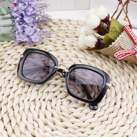 Детски слънчеви очила с розова, бяла и тигрова рамка - за момичета и момчета