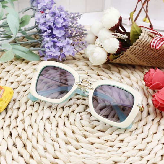 Детски слънчеви очила с розова, бяла и тигрова рамка - за момичета и момчета